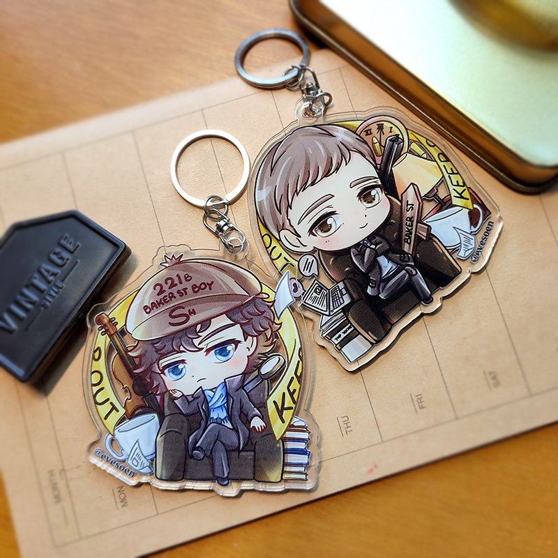 [EVESOEN] BBC Sherlock Keychain
