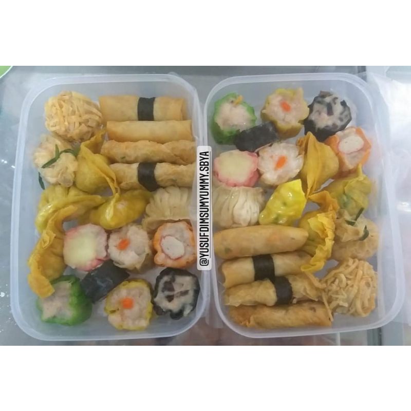 

DIMSUM MIX ISI 18PCS | DIMSUM PREMIUM | DIMSUM CHINESE | DIMSUM BOX