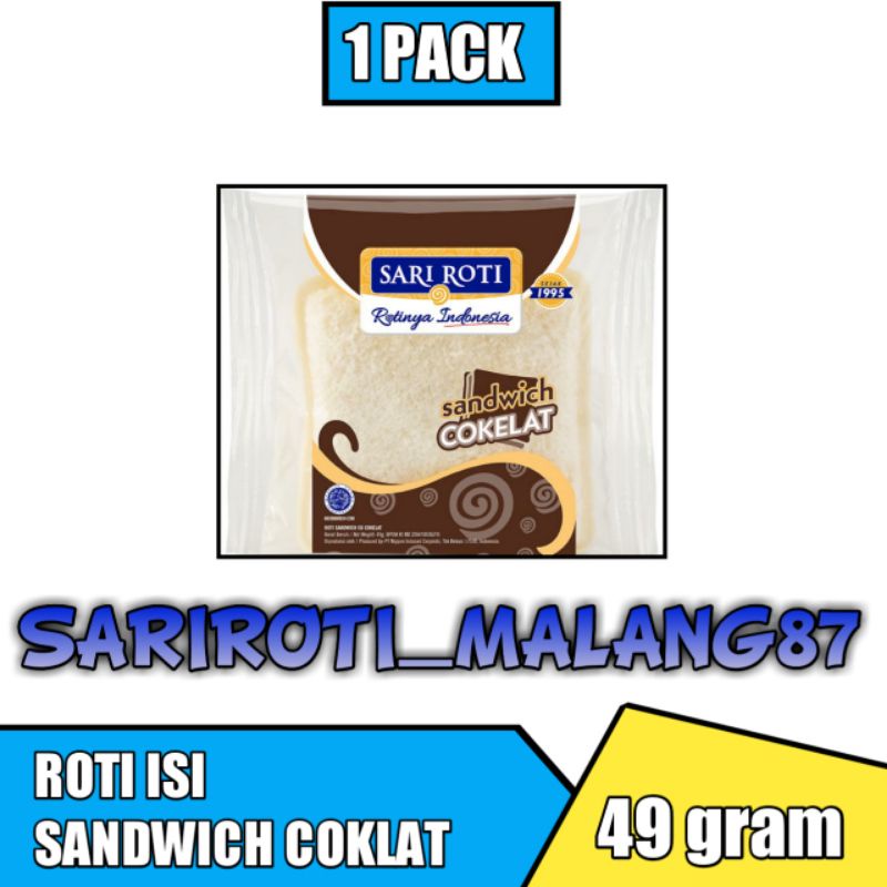 

sari roti sandwich coklat