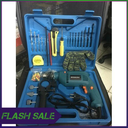 mesin bor tembok 13 mm MODERN bor listrik bor besi bor tangan