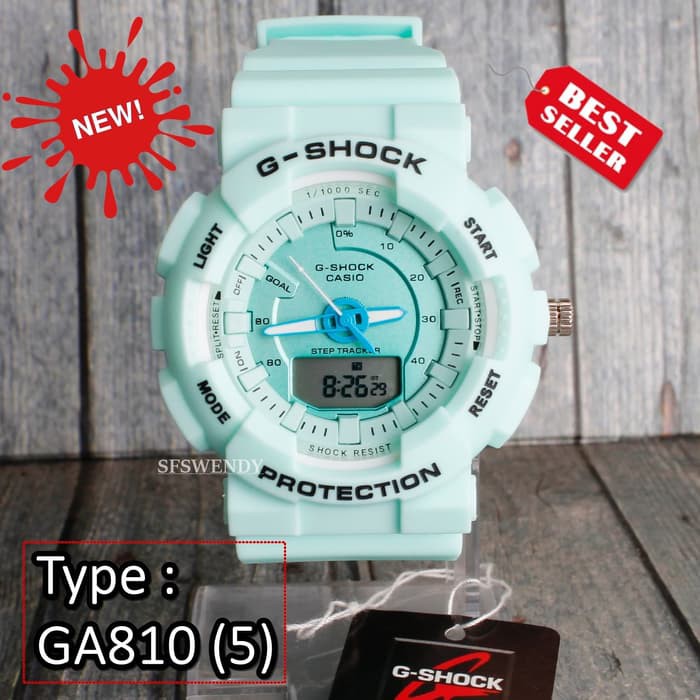 WARNA LANGKA  G Shock Tosca GA-810 Jam tangan pria dual time digital