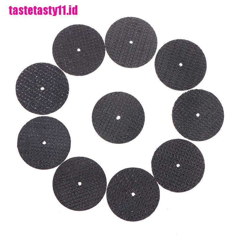 10 Pcs Disk Amplas Gergaji Putar Bahan Resin Fiber Metal Ukuran 32mm