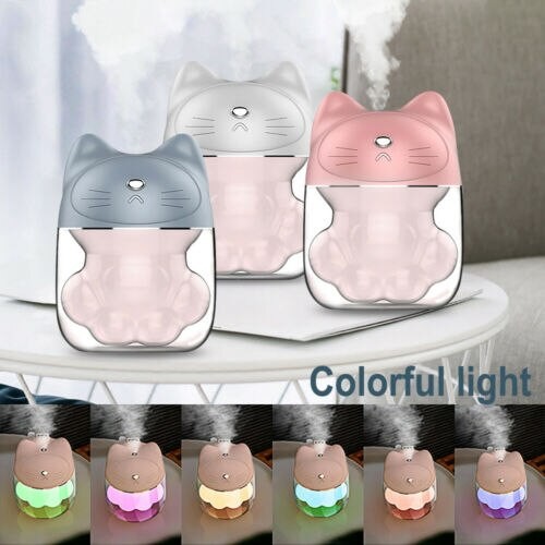 AIR DIFFUSER AROMATHERAPY KITTY HUMIDIFIER ULTRASONIC ORIGINAL IMPORT