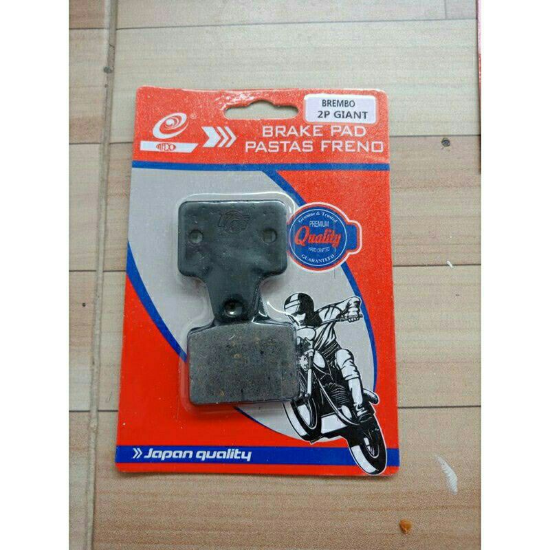 Kampas rem 1 pin 2 piston giant