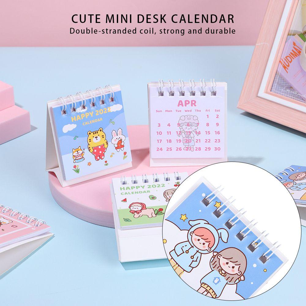 Kalender Meja Nanas Organizer Mingguan Agenda Tahunan Mini