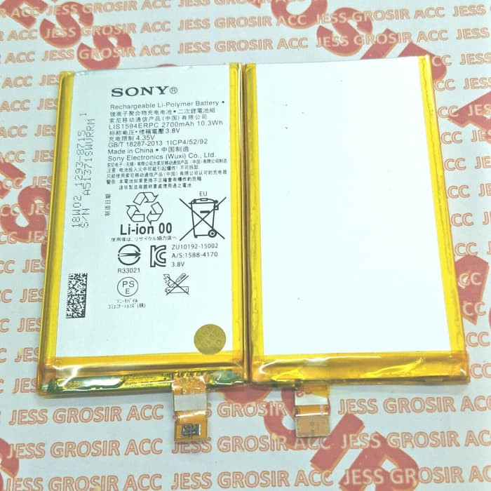 Baterai Original SONY Xperia Z5 Mini , E5803 , E5823 , LIS1594ERPC