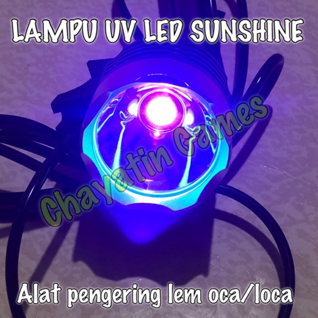 LAMPU UV LED / Alat Pengering Lem UV OCA LOCA Model Soket USB SUNSHINE