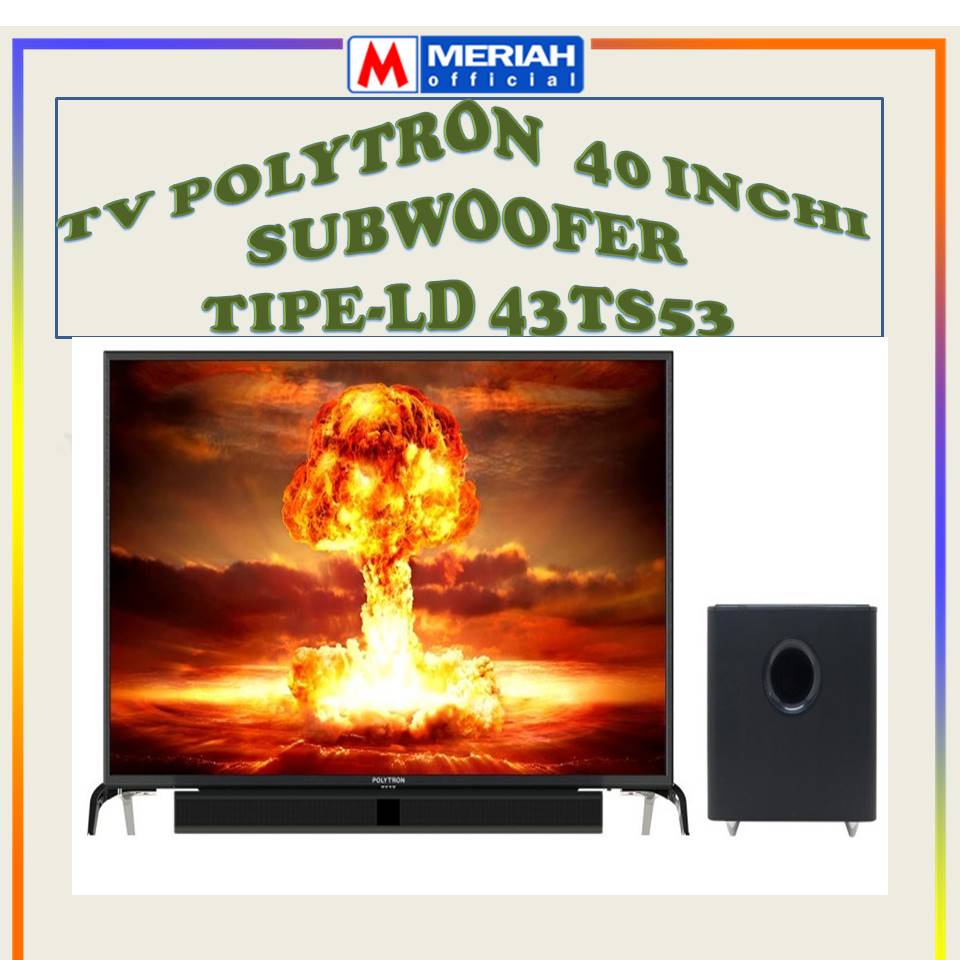 TV POLYTRON UKURAN 40 INCHI TIPE LD-40BS8953