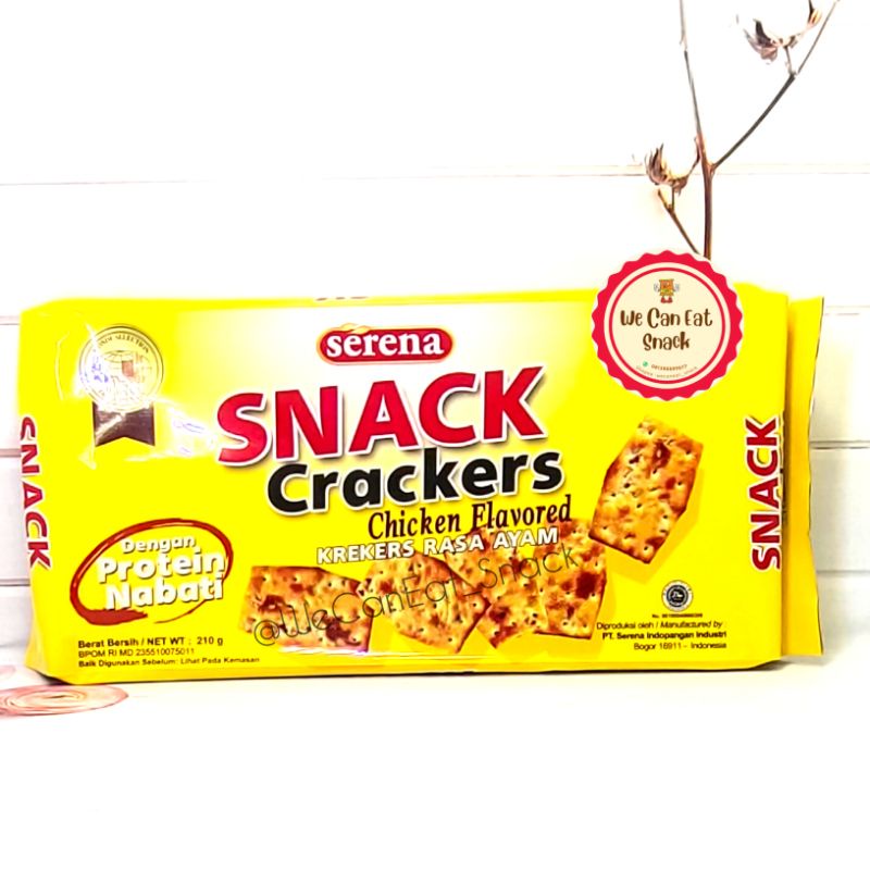 

Serena Snack Crackers Chicken Flavour Rasa Ayam 210 gram