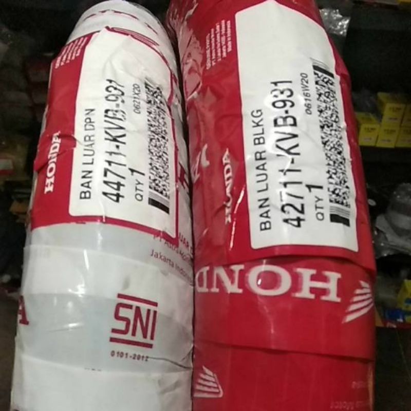 Ban luar depan + belakang Ukuran 80/90-14 + 90/90-14 FEDERAL beat vario beat fi 44711 & 42711 KVB or