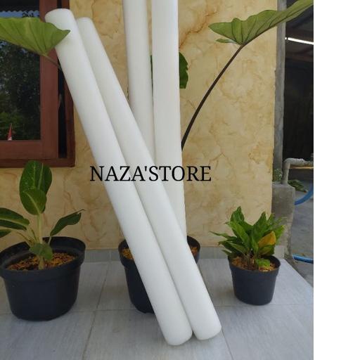 Lari⚡ ✫↔ Gabus Busa Bunga Elastis Dekorasi Bulat Panjang 2m Oasis Floral Foam Untuk Tancapan Bunga h