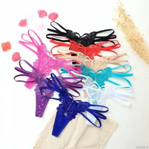 Celana Dalam CD V Panty Lingerie Korea Cute Renda Lace Sexy Infinite