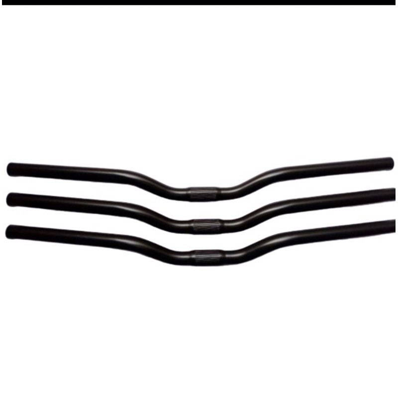 STANG KAWA SEPEDA / MINION / MINITREK HITAM CARBON STEEL