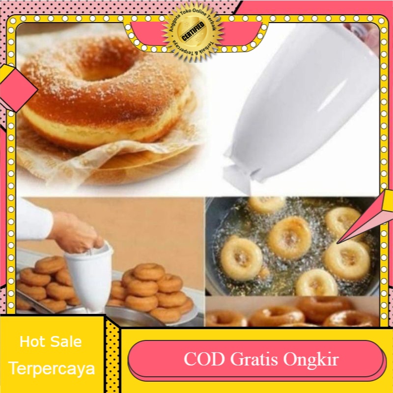 ALAT CETAK PENCETAK BUAT ADONAN KUE DONAT DONNUT MAKER TOOL PRESS