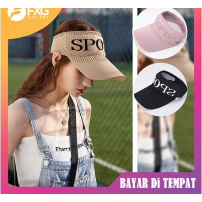 Topi Sport Wanita / Topi Golf / Topi Olahraga Wanita / Topi Senam Wanita / Topi Rajut