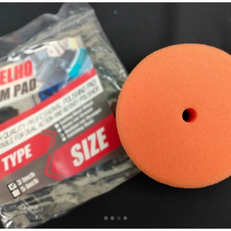 

Medium cutting pad 5-6 inchi rotary dan dual action