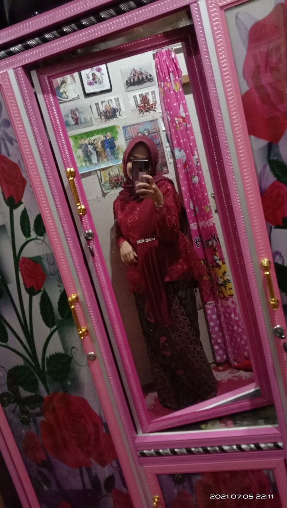 Maura Couple - Sania Ruffle Batik Couple Ori Ndoro Jowi Garansi Termurah Shopee - Batik Solo Modern