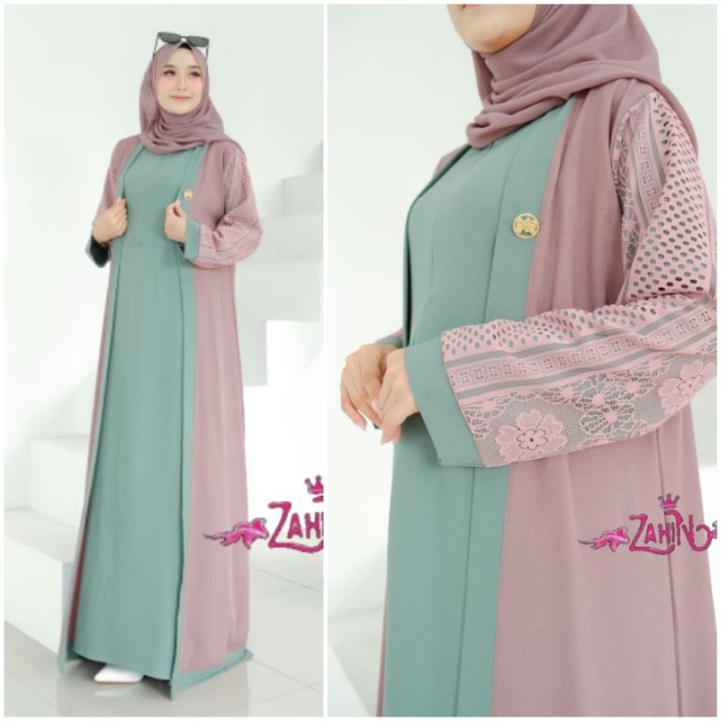 Zahin Gamis Outer Cardigan Terbaru