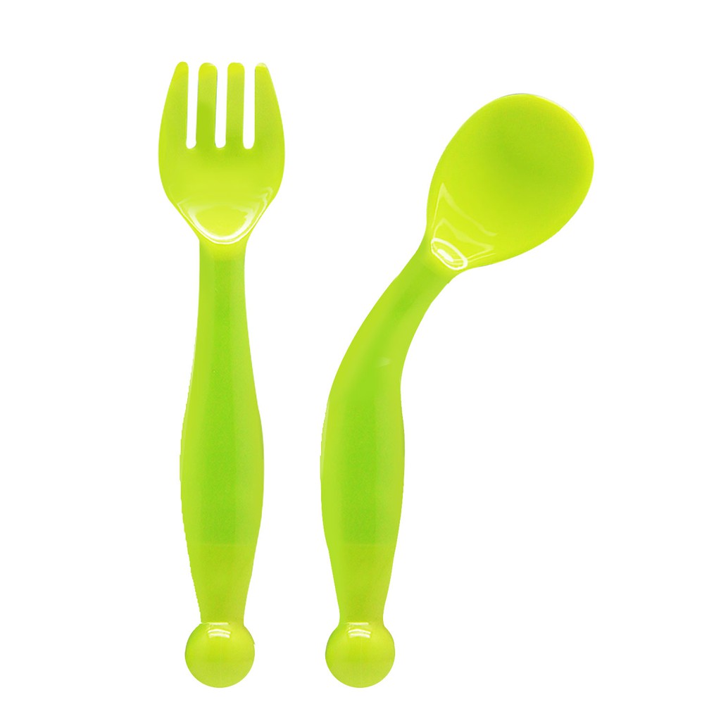 Little Giant Bendable Spoon &amp; Fork Set Sendok &amp; Garpu LG1108