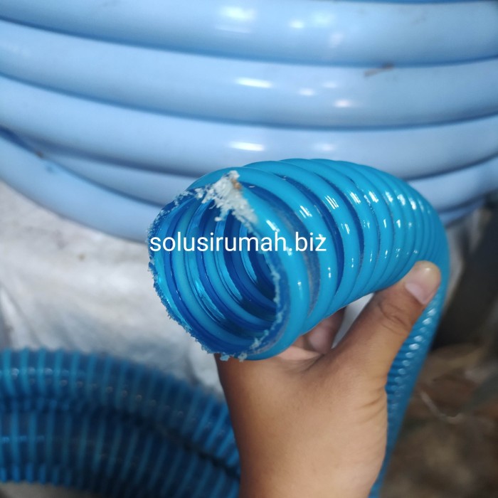 SELANG HISAP 1 1/2&quot; 1 1/2 INCH PERMETER 1M SPIRAL POMPA IRIGASI PVC S