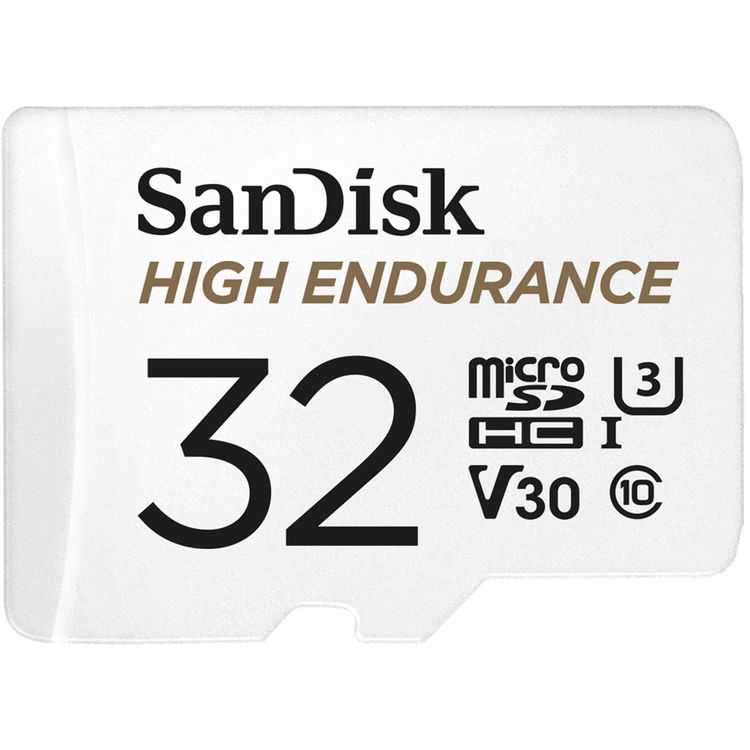 MLNSHP SanDisk High Endurance micro SD Card C10 U3 V30 (100MB/s) - SDSQQNR