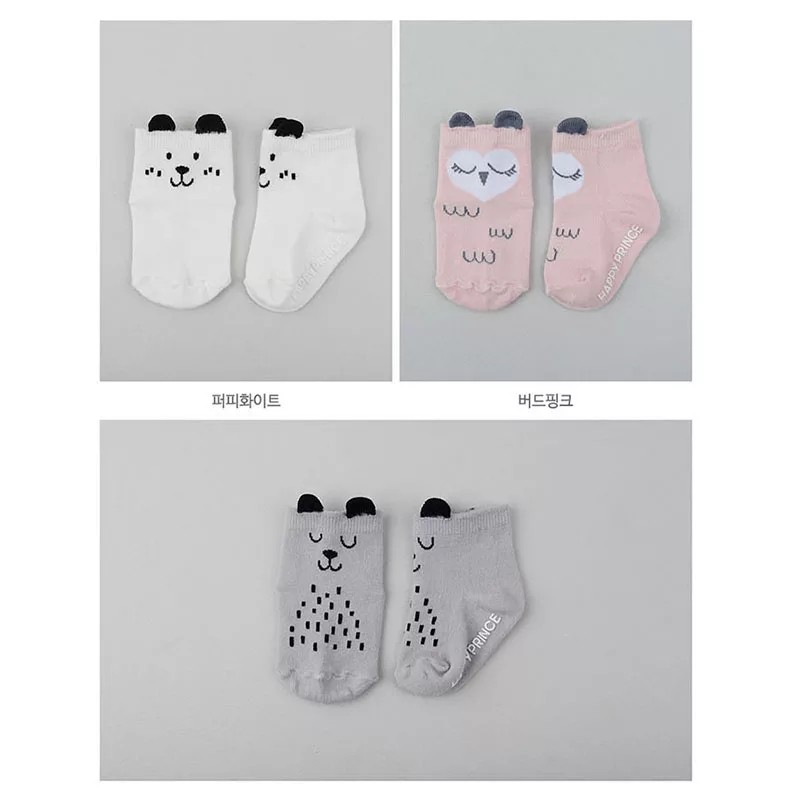 (Pimenova) Kaos kaki bayi / kaos kaki anak murah / kaos kaki anak korea motif 3D size s