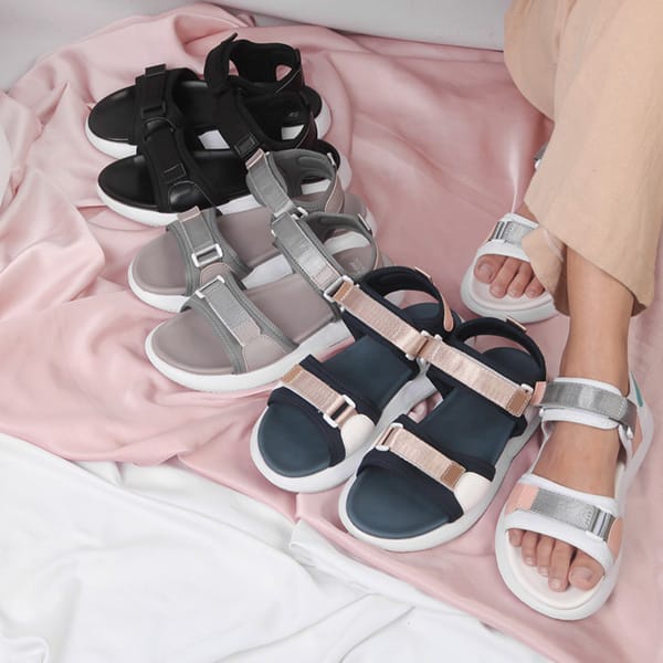 sepatu sandal wanita murah, sandal gunung wanita, sepatu sandal cewek, sandal gunung perempuan NS101