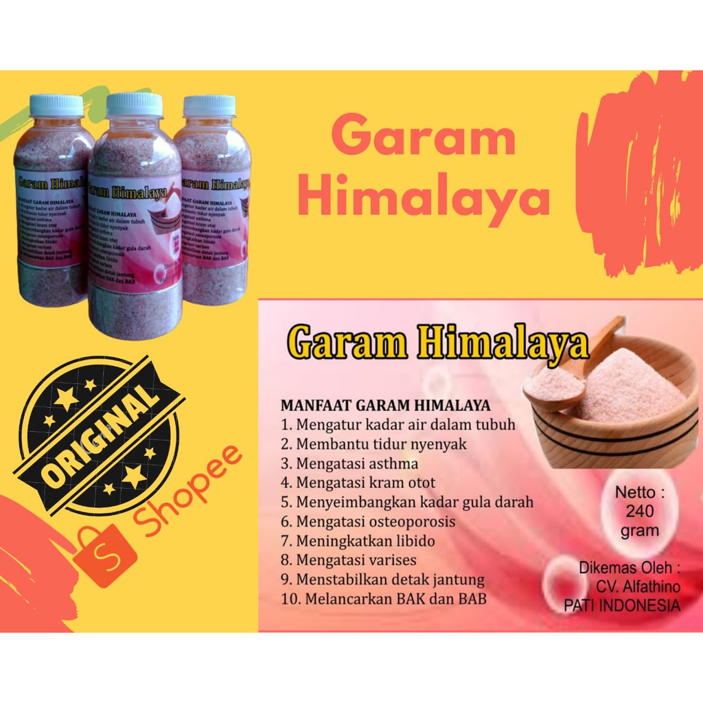 

GARAM HIMALAYA │ NATURAL HIMALAYAN PINK ROCK SALT │ HIMSALT