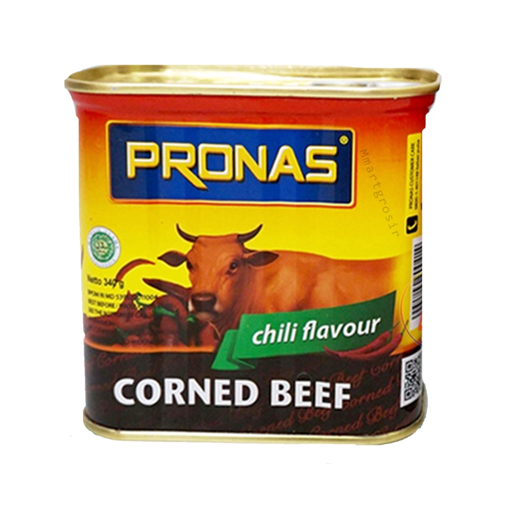 PRONAS KORNET DAGING SAPI RASA PEDAS 340g