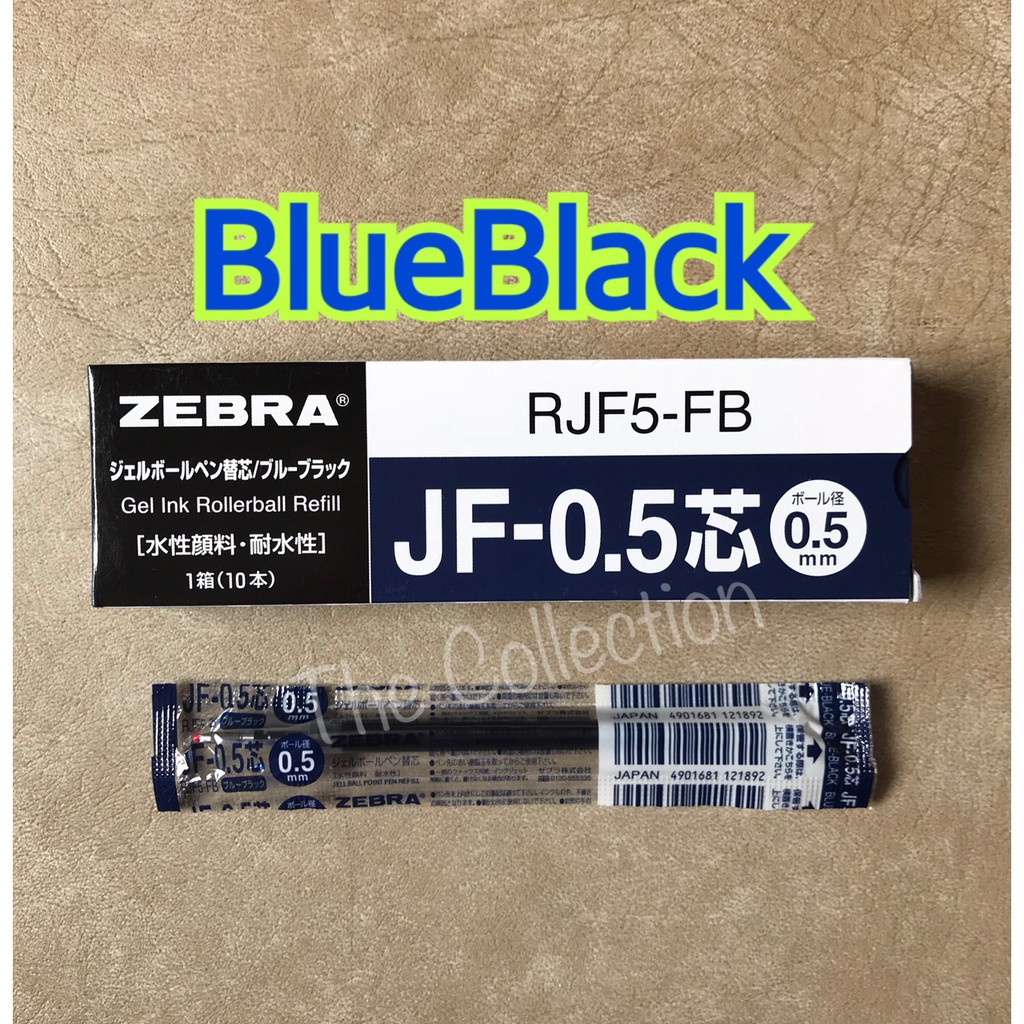 

Refill isi ulang BlueBlack 0.5 Sarasa pulpen klip RJF5-FB pen gel ink ATK0553SR