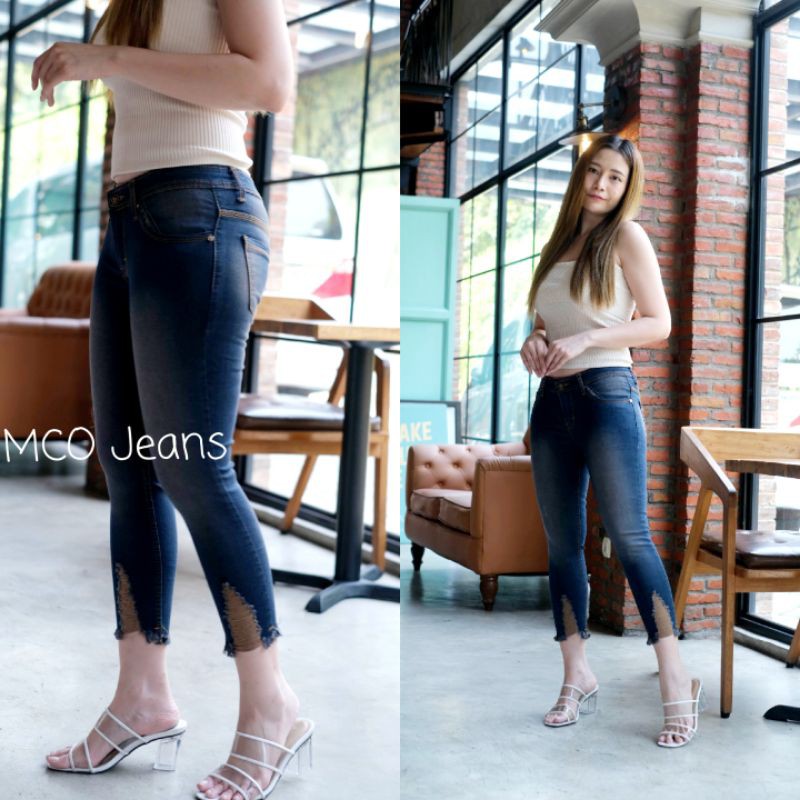 OOTD SZ 27-38 Celana Jeans 7/9 Wanita Terbaru Clara SoftJeans Melar