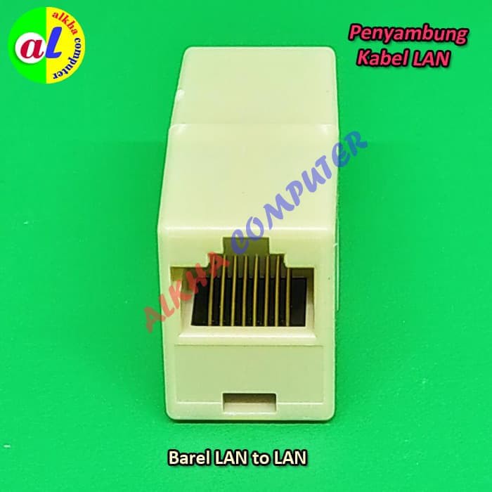 Barel LAN Penyambung Kabel LAN ke LAN Kepala RJ45