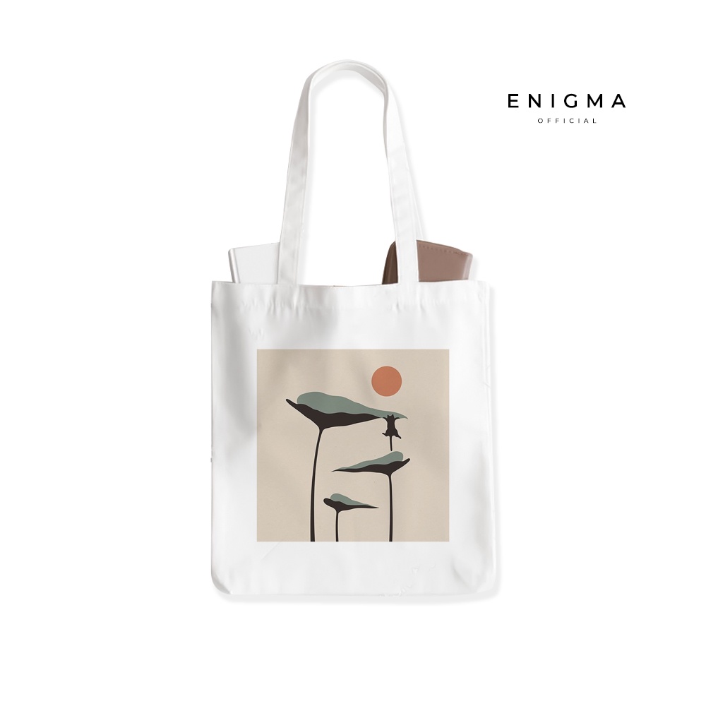 TOTEBAG KANVAS TAS WANITA AESTHETIC ORIGINAL ENIGMA