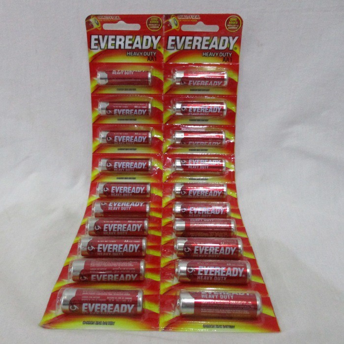 EVEREADY Batere Baterei A2/AA1 Heavy Duty Super Strong ***