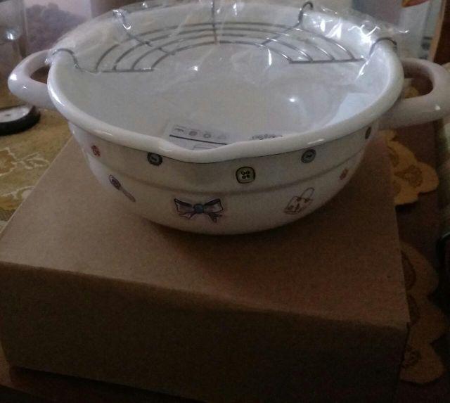 Tempura Nabe Enamel 20 Cm Chefina Beauty In The Kitchen