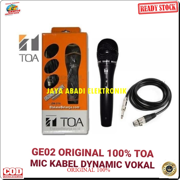 G02 TOA MIC KABEL BAHAN FULL METAL BESI 5 METER KARAOKE DYNAMIC MICROPHONE MEETING CABLE VOKAL ARTIS AUDIO SOUND SISTEM PROFESIONAL PRO PENGERAS SUARA HIFI SENSITIF DAN JERNIH BISA UNTUK MC PIDATO SEMINAR CERAMAH IMAM MASJID DLL ACARA PORTABLE