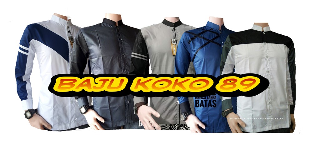  Toko  Online BAJU  KOKO  Shopee Indonesia