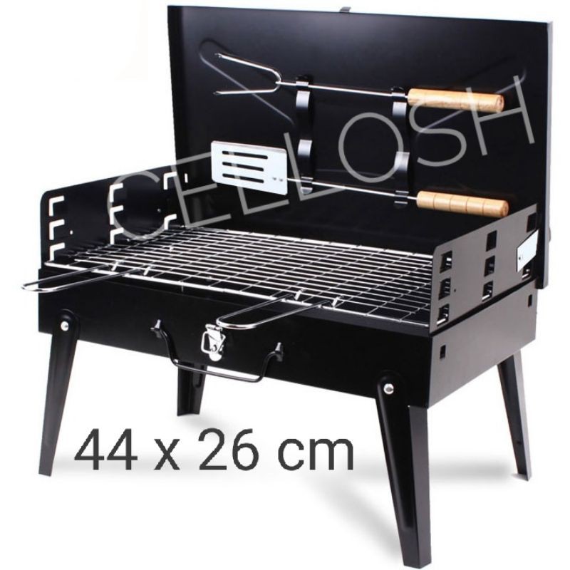 Alat Panggang Arang BBQ Outdoor Grill Stove Foldable - HWSK77