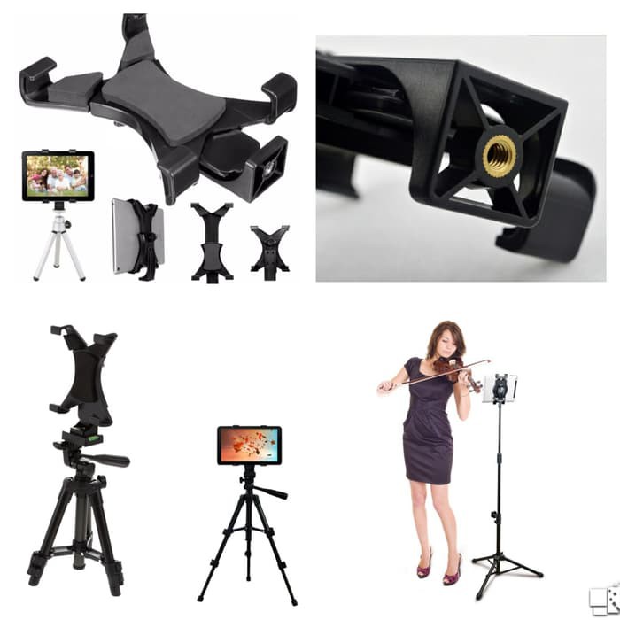 Holder Tablet &amp;amp; IPAD For Tripod/Tongsis/Monopod