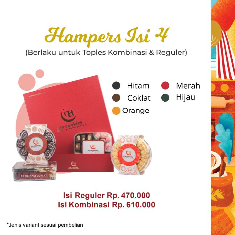 

hampers ina cookies kombinasi 4