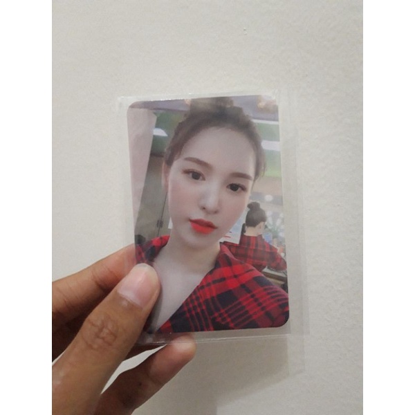 Photocard Wendy Red Velvet Ace Kit Logo