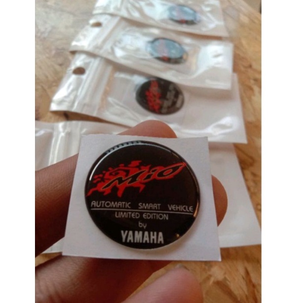 emblem tameng depan mio sporty original