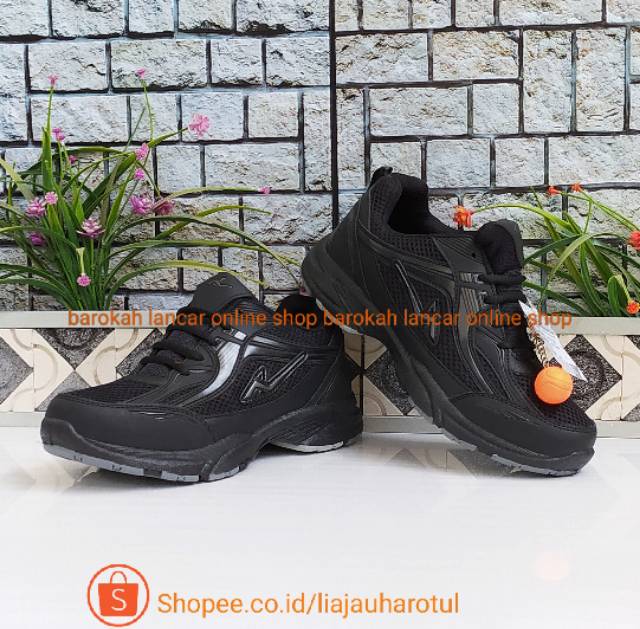 SEPATU SEKOLAH HITAM/SNEAKER/RUNNING/OLAH RAGA PRO ATT LH 513 / MCH 50