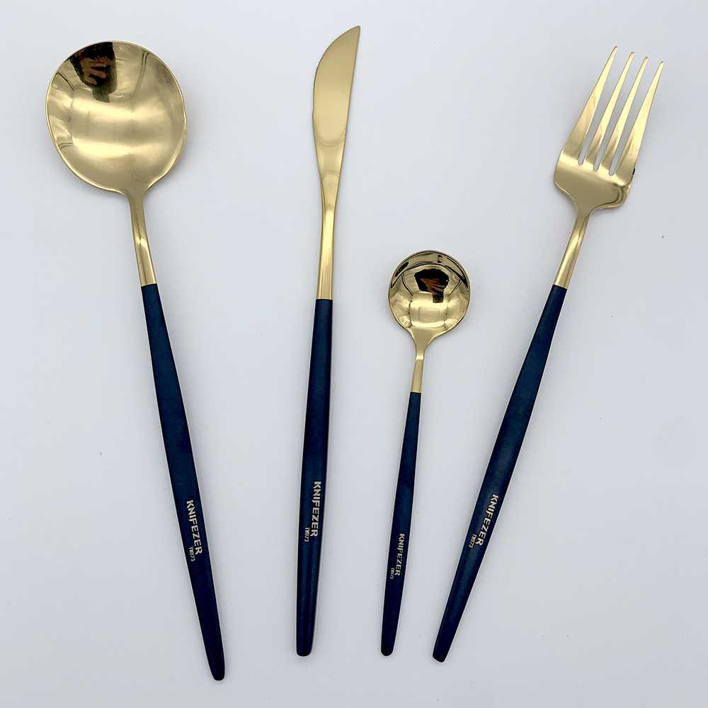 Royal Cutlery Set Perlengkapan Makan Sendok Garpu Pisau 24PCS Stainless Steel - TW824