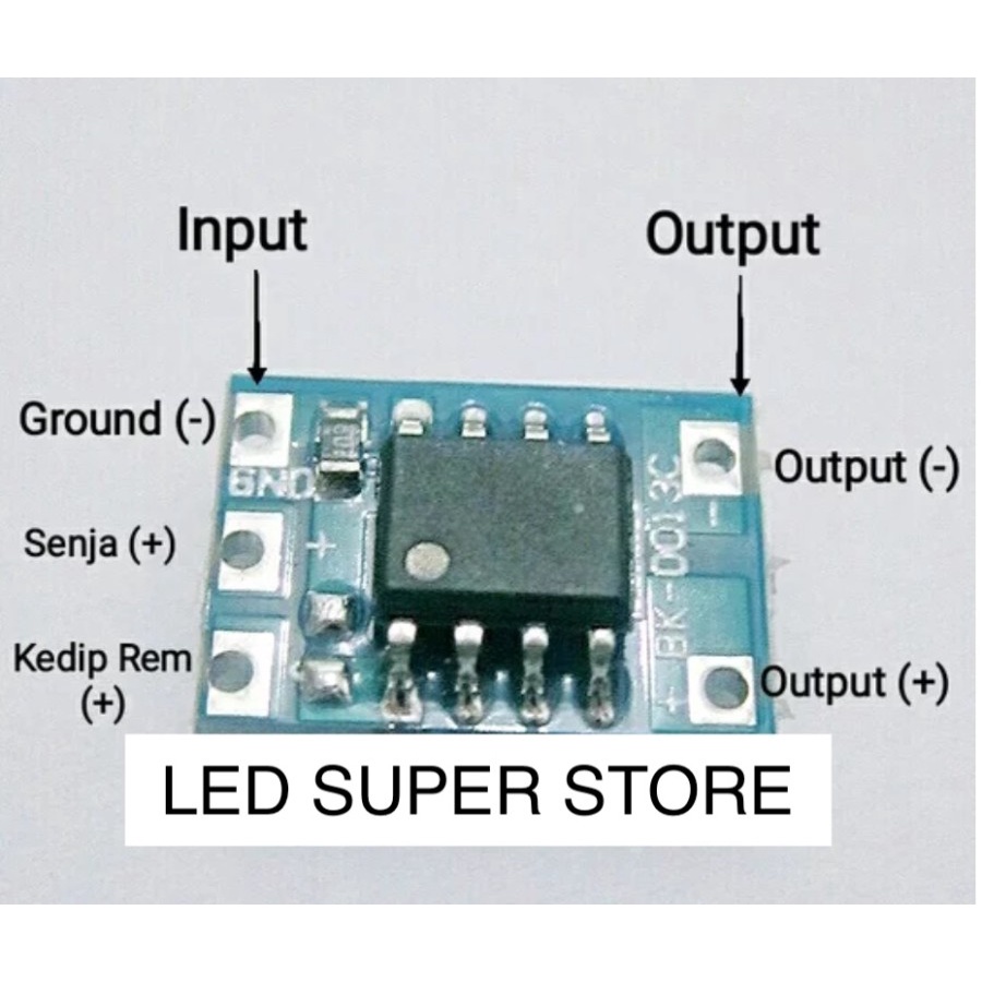 [10pc] PCB Pengedip DRL Day Running Light