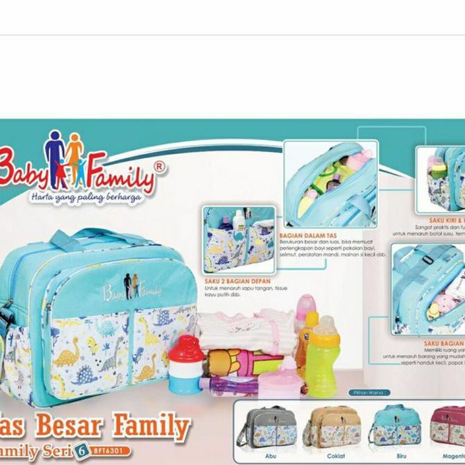 PROMO Tas Bayi Besar Baby Scots Baby Family