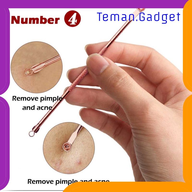 TG-FE233 PERLENGKAPAN PERAWATAN WAJAH DARI JERAWAT DAN KOMEDO 4PCS