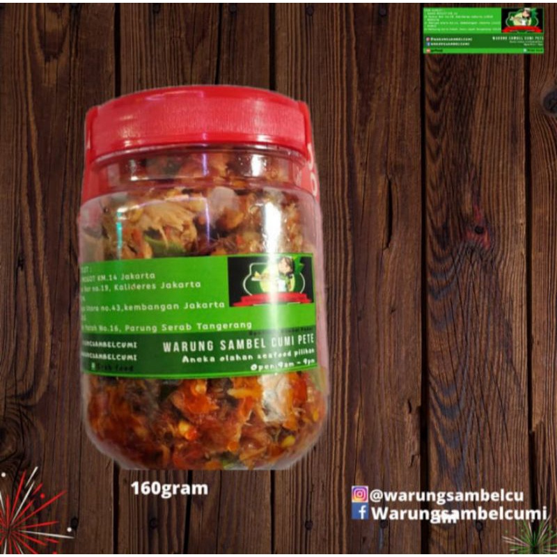 

sambal tongkol suwir pete jengkol ekstra pedas