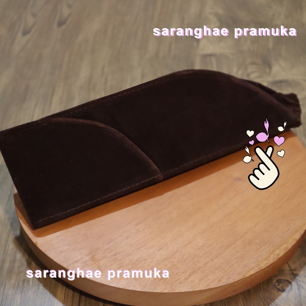 Peci Pembina Pramuka Putri Bahan Bludru