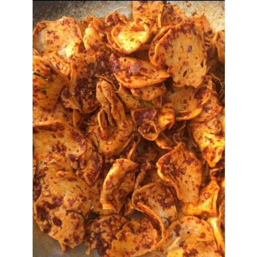 

kripik basreng pedas daun jeruk 250 gram sebringsaajodo